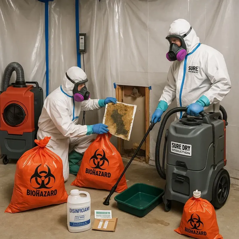 Contaminated Water Handling Protocols process in Newport, MN