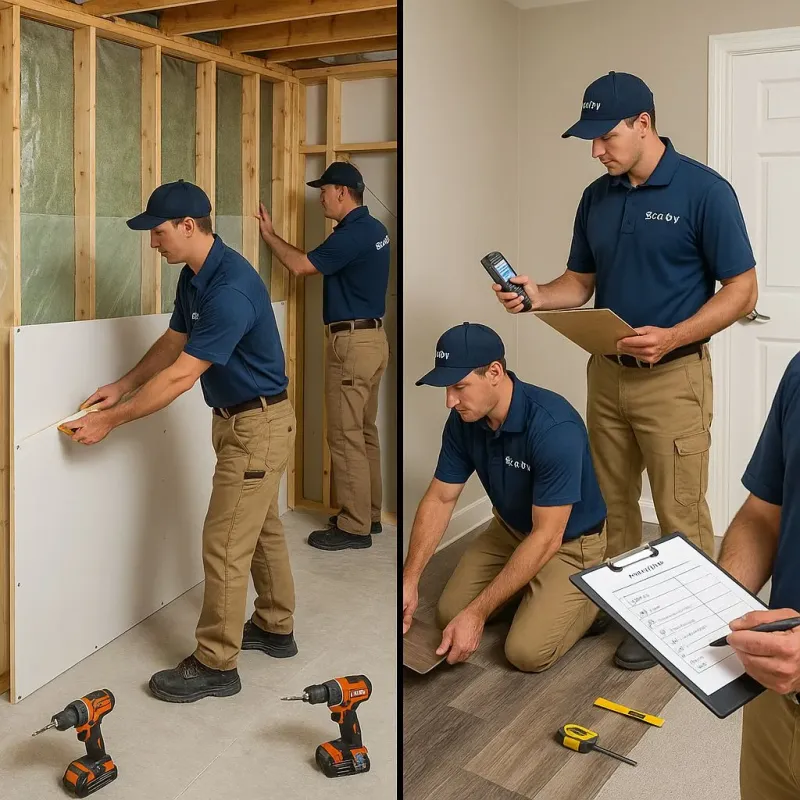 Repairs and Reconstruction process in Newport, MN