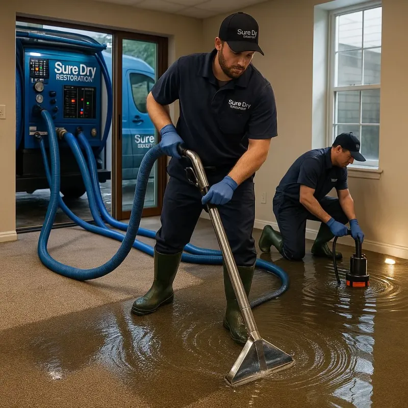 Water Extraction and Removal process in Newport, MN